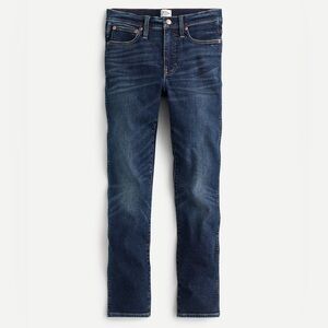 J. Crew 9" vintage straight jean in Bristol wash, NWOT, size 27T